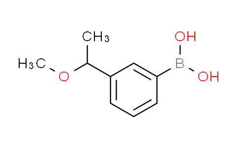 CAS No. 1287753-32-5, [3-(1-methoxyethyl)phenyl]boronic acid