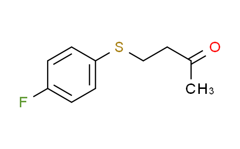 CAS No. 142038-16-2, 4-[(4-fluorophenyl)thio]butan-2-one