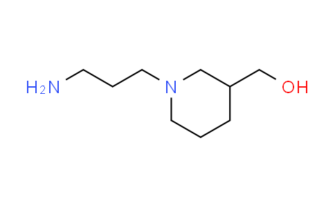 CAS No. 100708-30-3, [1-(3-aminopropyl)piperidin-3-yl]methanol