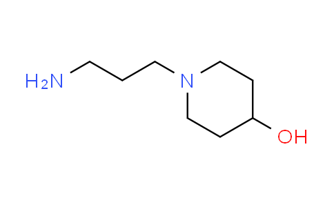 CAS No. 4608-78-0, 1-(3-aminopropyl)piperidin-4-ol