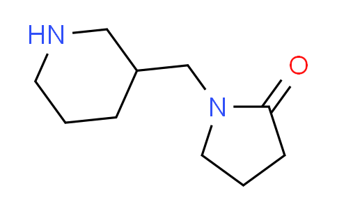 CAS No. 876709-32-9, 1-(piperidin-3-ylmethyl)pyrrolidin-2-one