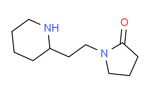 CAS No. 876710-79-1, 1-(2-piperidin-2-ylethyl)pyrrolidin-2-one