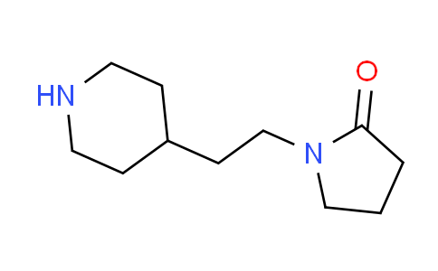 CAS No. 763908-64-1, 1-(2-piperidin-4-ylethyl)pyrrolidin-2-one