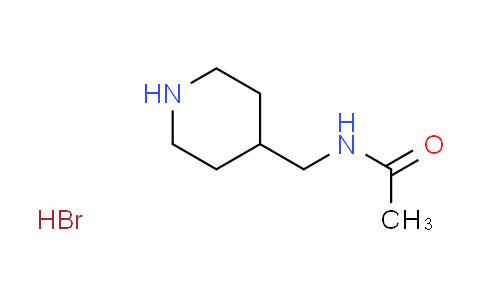 CAS No. 1208794-70-0, N-(4-piperidinylmethyl)acetamide hydrobromide