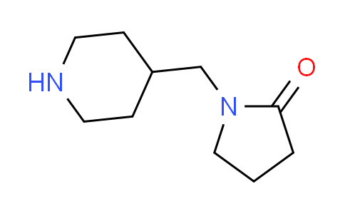 CAS No. 139726-90-2, 1-(piperidin-4-ylmethyl)pyrrolidin-2-one