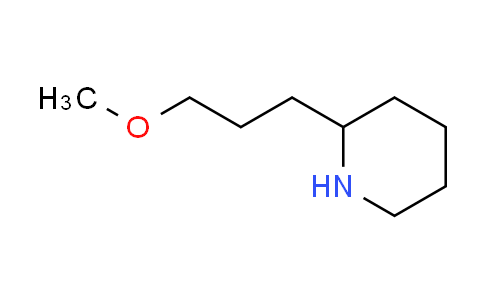 CAS No. 915922-77-9, 2-(3-methoxypropyl)piperidine