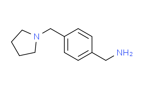 CAS No. 91271-79-3, 1-[4-(pyrrolidin-1-ylmethyl)phenyl]methanamine