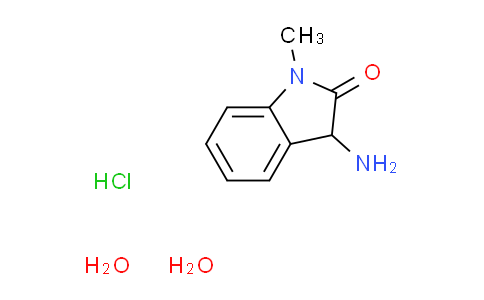 CAS No. 121974-35-4, 3-amino-1-methyl-1,3-dihydro-2H-indol-2-one hydrochloride dihydrate