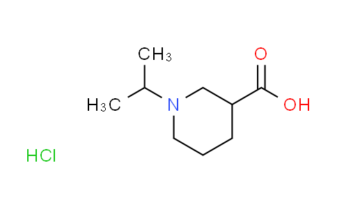 CAS No. 50678-87-0, 1-isopropyl-3-piperidinecarboxylic acid hydrochloride