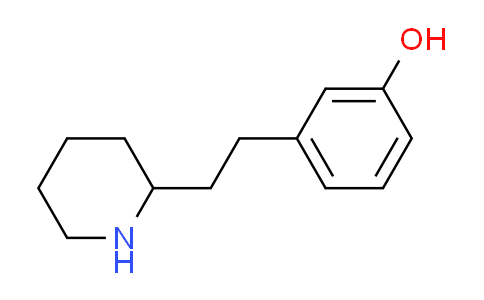 CAS No. 915921-63-0, 3-(2-piperidin-2-ylethyl)phenol