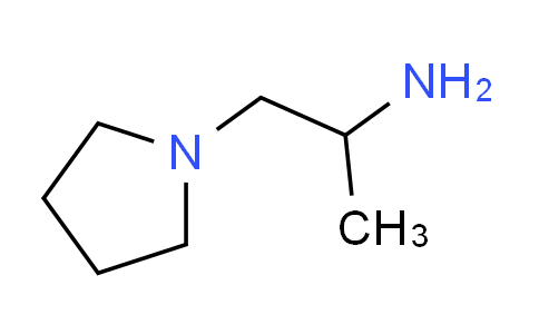 CAS No. 50998-03-3, 1-(1-pyrrolidinyl)-2-propanamine