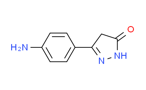 CAS No. 103755-57-3, 5-(4-aminophenyl)-2,4-dihydro-3H-pyrazol-3-one