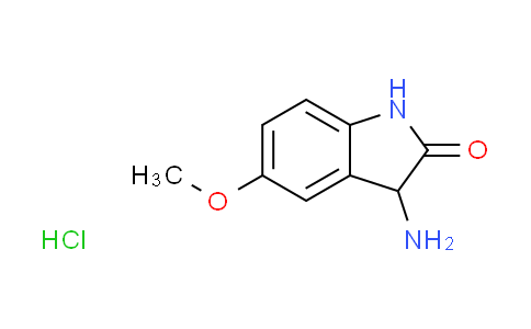 CAS No. 1268971-48-7, 3-amino-5-methoxy-1,3-dihydro-2H-indol-2-one hydrochloride