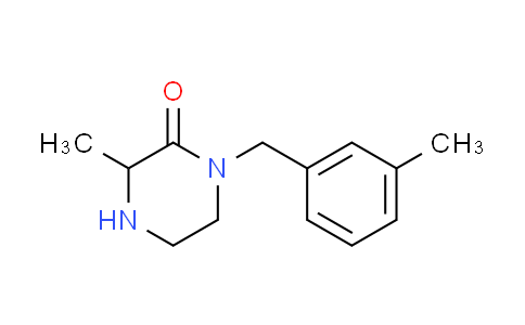CAS No. 1094601-63-4, 3-methyl-1-(3-methylbenzyl)piperazin-2-one