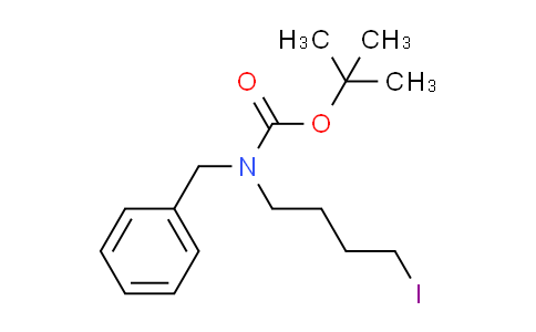 CAS No. 400045-79-6, tert-butyl benzyl(4-iodobutyl)carbamate