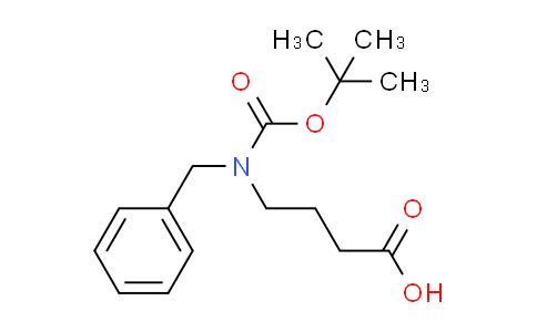 CAS No. 213772-01-1, 4-[benzyl(tert-butoxycarbonyl)amino]butanoic acid