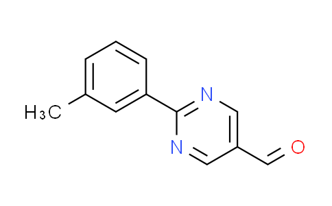 CAS No. 915921-67-4, 2-(3-methylphenyl)pyrimidine-5-carbaldehyde