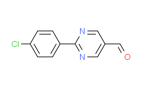 CAS No. 928713-84-2, 2-(4-chlorophenyl)pyrimidine-5-carbaldehyde