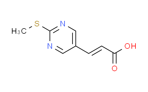 CAS No. 915924-30-0, (2E)-3-[2-(methylthio)pyrimidin-5-yl]acrylic acid