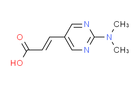 CAS No. 203505-82-2, (2E)-3-[2-(dimethylamino)pyrimidin-5-yl]acrylic acid