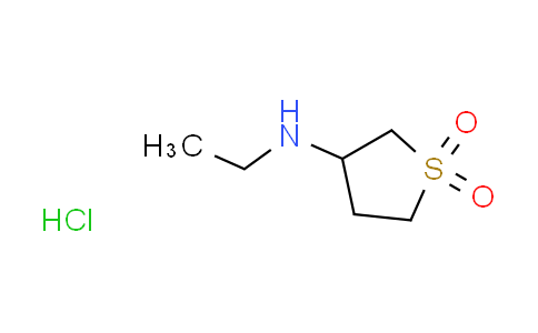 CAS No. 1052552-74-5, N-ethyltetrahydro-3-thiophenamine 1,1-dioxide hydrochloride