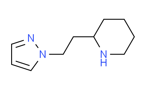 CAS No. 1052680-10-0, 2-[2-(1H-pyrazol-1-yl)ethyl]piperidine