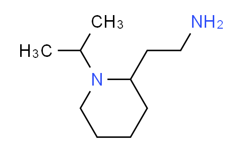 CAS No. 915922-79-1, 2-(1-isopropylpiperidin-2-yl)ethanamine
