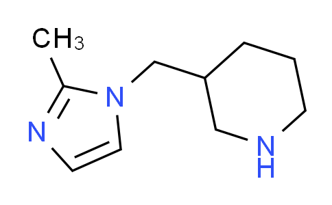 CAS No. 959237-54-8, 3-[(2-methyl-1H-imidazol-1-yl)methyl]piperidine