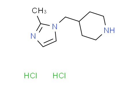 CAS No. 1032758-55-6, 4-[(2-methyl-1H-imidazol-1-yl)methyl]piperidine dihydrochloride