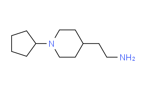 CAS No. 132740-61-5, 2-(1-cyclopentylpiperidin-4-yl)ethanamine
