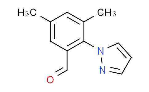 CAS No. 1015845-87-0, 3,5-dimethyl-2-(1H-pyrazol-1-yl)benzaldehyde
