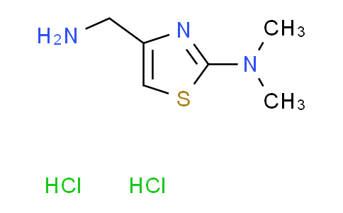 CAS No. 1211487-08-9, 4-(aminomethyl)-N,N-dimethyl-1,3-thiazol-2-amine dihydrochloride