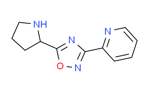 MC602824 | 885277-84-9 | 2-(5-pyrrolidin-2-yl-1,2,4-oxadiazol-3-yl)pyridine