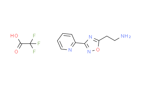 CAS No. 1262771-83-4, {2-[3-(2-pyridinyl)-1,2,4-oxadiazol-5-yl]ethyl}amine trifluoroacetate