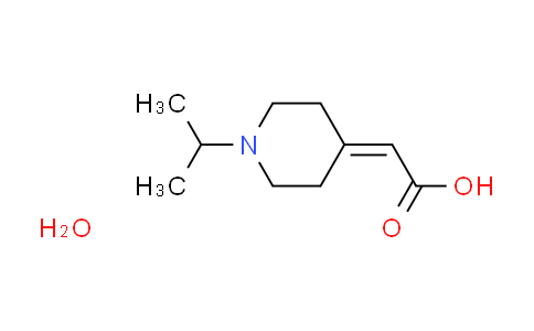 CAS No. 1185506-84-6, (1-isopropyl-4-piperidinylidene)acetic acid hydrate