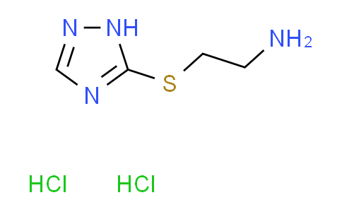 CAS No. 1255717-62-4, [2-(1H-1,2,4-triazol-5-ylthio)ethyl]amine dihydrochloride