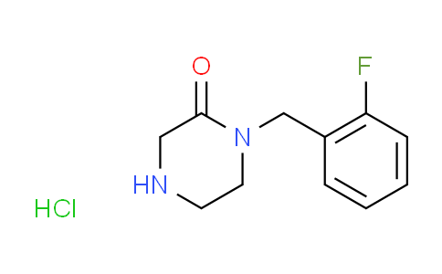 CAS No. 1172846-19-3, 1-(2-fluorobenzyl)-2-piperazinone hydrochloride