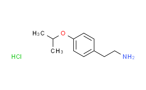 CAS No. 56370-32-2, [2-(4-isopropoxyphenyl)ethyl]amine hydrochloride
