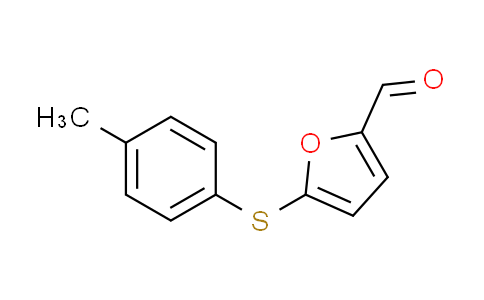 CAS No. 56656-92-9, 5-[(4-methylphenyl)thio]-2-furaldehyde