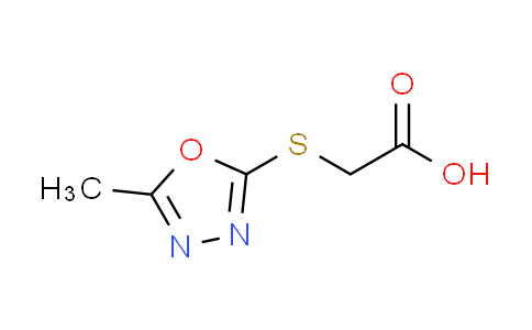 CAS No. 842965-64-4, [(5-methyl-1,3,4-oxadiazol-2-yl)thio]acetic acid