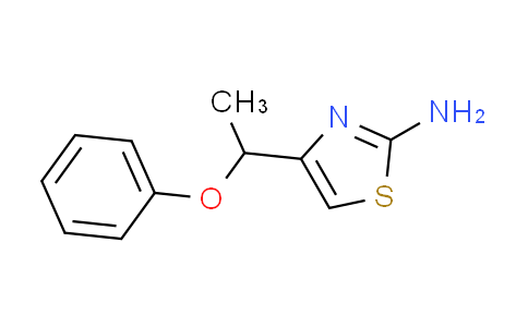 CAS No. 915921-97-0, 4-(1-phenoxyethyl)-1,3-thiazol-2-amine
