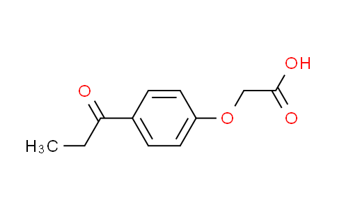 CAS No. 6501-31-1, (4-propionylphenoxy)acetic acid