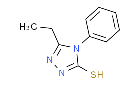 CAS No. 29448-76-8, 5-ethyl-4-phenyl-4H-1,2,4-triazole-3-thiol