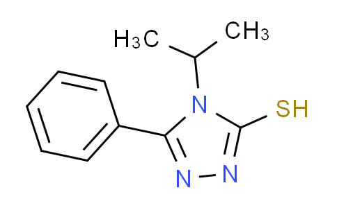 CAS No. 26029-09-4, 4-isopropyl-5-phenyl-4H-1,2,4-triazole-3-thiol