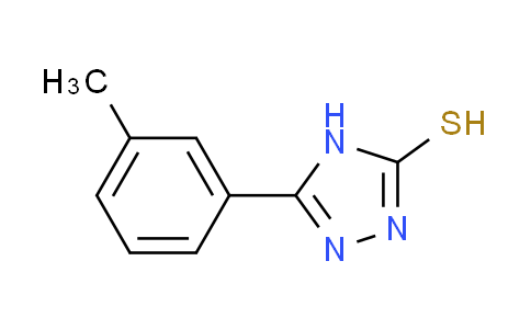 CAS No. 75218-27-8, 5-(3-methylphenyl)-4H-1,2,4-triazole-3-thiol