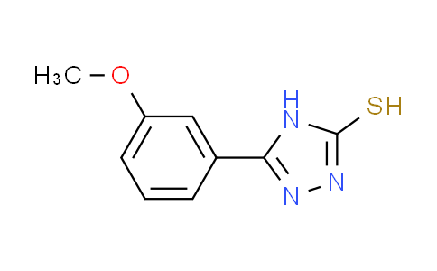 CAS No. 419540-45-7, 5-(3-methoxyphenyl)-4H-1,2,4-triazole-3-thiol