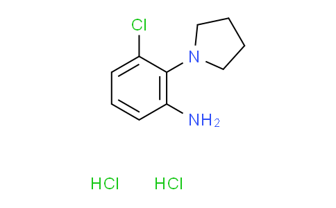 CAS No. 1609400-81-8, [3-chloro-2-(1-pyrrolidinyl)phenyl]amine dihydrochloride