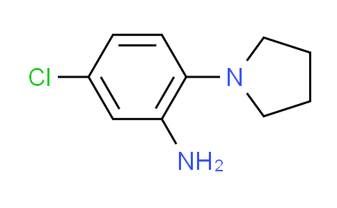 CAS No. 59504-29-9, (5-chloro-2-pyrrolidin-1-ylphenyl)amine