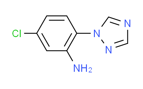 CAS No. 450399-92-5, 5-chloro-2-(1H-1,2,4-triazol-1-yl)aniline