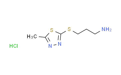 CAS No. 1269036-39-6, {3-[(5-methyl-1,3,4-thiadiazol-2-yl)thio]propyl}amine hydrochloride